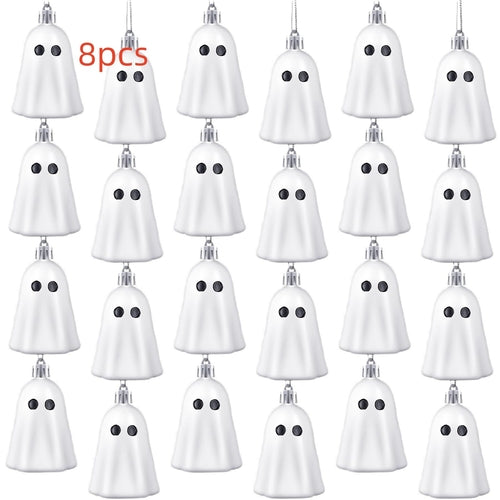 Hanging Halloween Ghost Decorations – LED Floating Spirit Ornaments for Indoor & Outdoor Décor