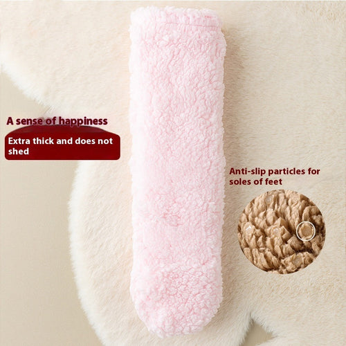 Winter Floor Socks – Cozy Velvet Thicken Warm Coral Socks