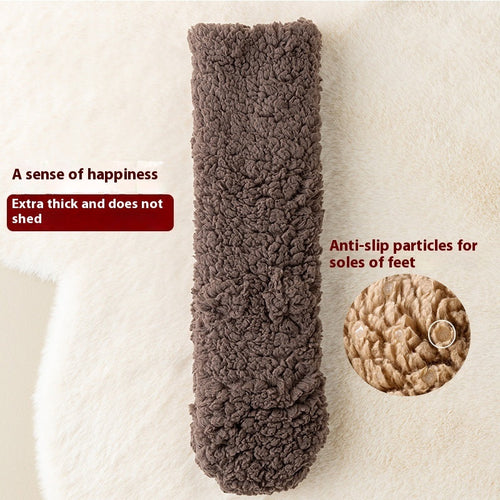 Winter Floor Socks – Cozy Velvet Thicken Warm Coral Socks