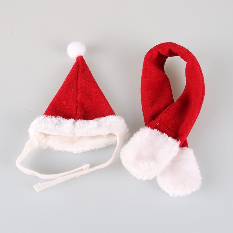 Elf Hat & Christmas Scarf for Cats and Dogs – Cute Holiday Costume | Trendora UK