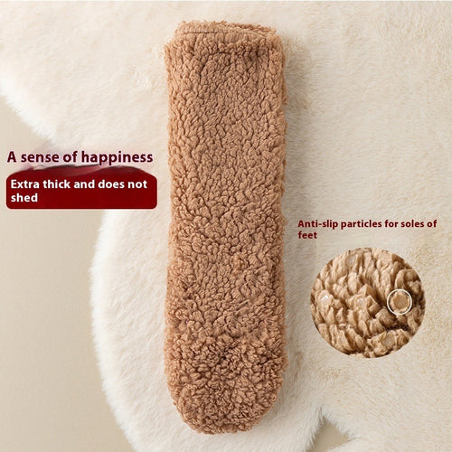 Winter Floor Socks – Cozy Velvet Thicken Warm Coral Socks